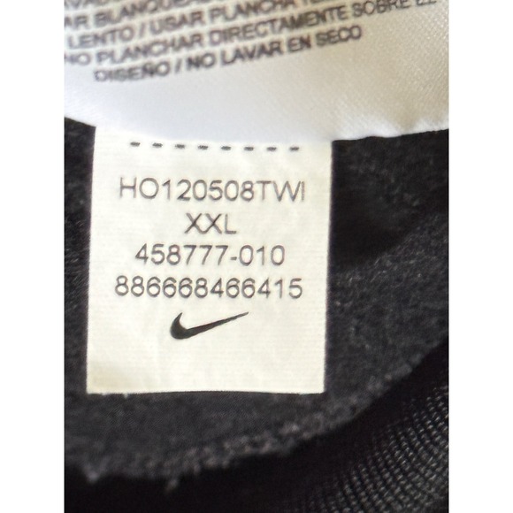 Nike Mens Track Jacket XXL Black White Piping Full Zip 458777-010 XXL - Picture 6 of 7